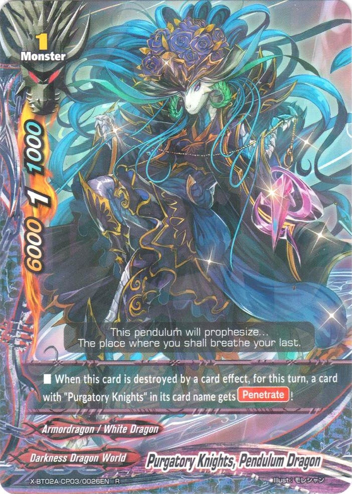 Purgatory Knights Pendulum Dragon (2030026) [X-BT02A] - Future Card BuddyFight Single