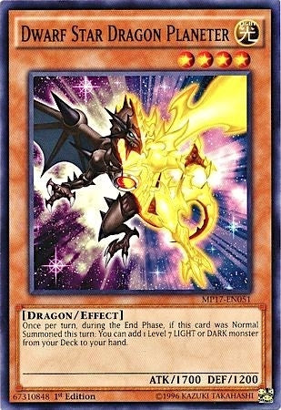 Dwarf Star Dragon Planeter (17051) (MP17) - YuGiOh Single