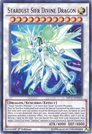 Stardust Sifr Divine Dragon (17054) (MP17) - YuGiOh Single