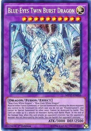 Blue-Eyes Twin Burst Dragon (17056) (MP17) - YuGiOh Single