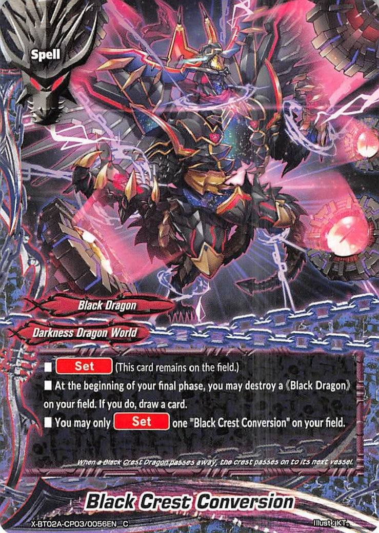 Black Crest Conversion (2030056) [X-BT02A] - Future Card BuddyFight Single
