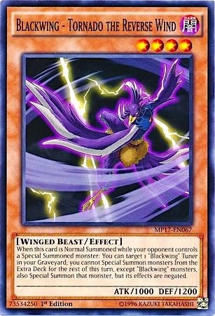 Blackwing - Tornado the Reverse Wind (17067) (MP17) - YuGiOh Single