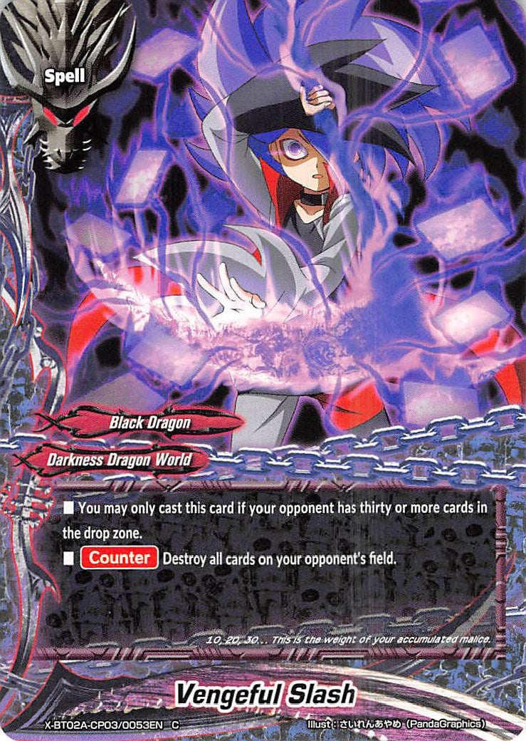 Vengeful Slash (2030053) [X-BT02A] - Future Card BuddyFight Single