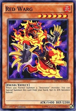Red Warg (17069) (MP17) - YuGiOh Single