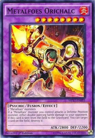 Metalfoes Orichalc (17093) (MP17) - YuGiOh Single