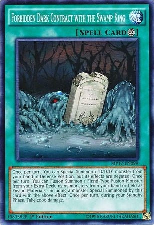 Forbidden Dark Contract with the Swamp King (17099) (MP17) - YuGiOh Single
