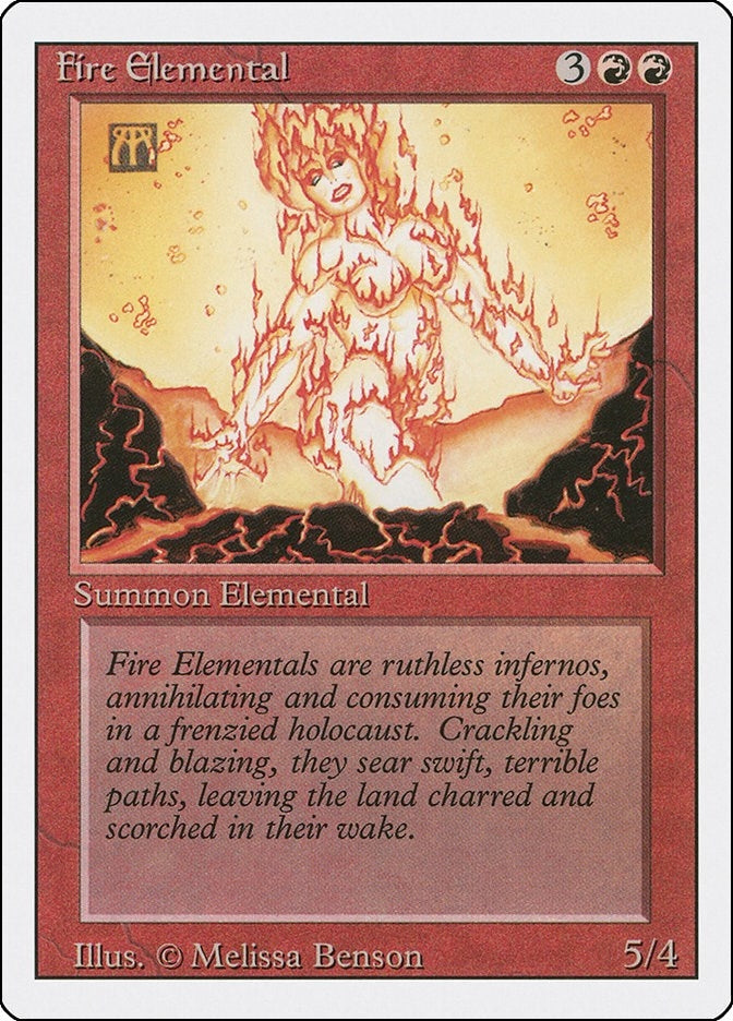 Fire Elemental [3ED] - MTG Single