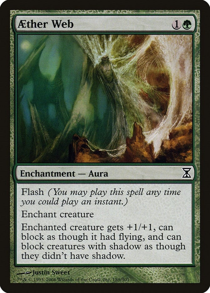 Aether Web (189) [TSP] - MTG Single