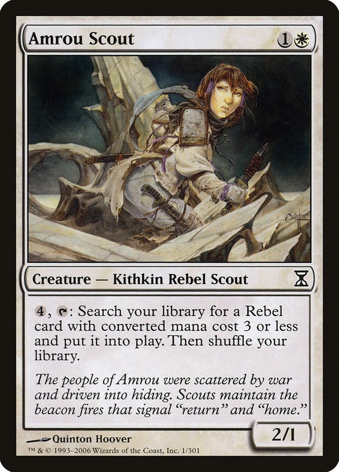 Amrou Scout (1) [TSP] - MTG Single