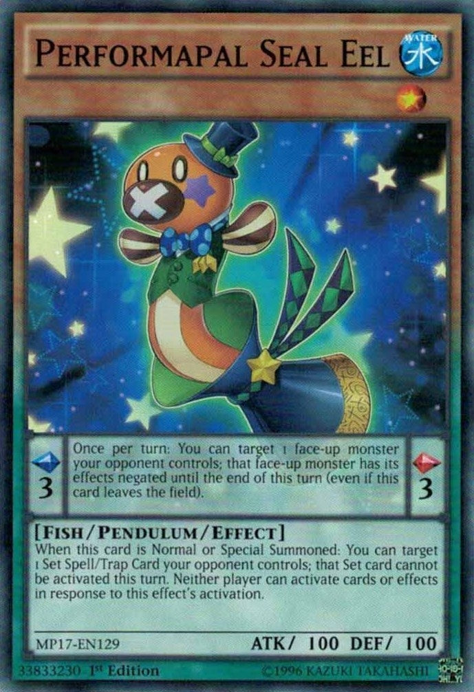 Performapal Seal Eel (17129) (MP17) - YuGiOh Single