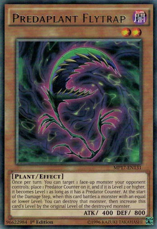 Predaplant Flytrap (17131) (MP17) - YuGiOh Single