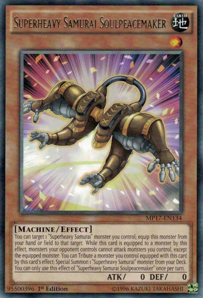 Superheavy Samurai Soulpeacemaker (17134) (MP17) - YuGiOh Single