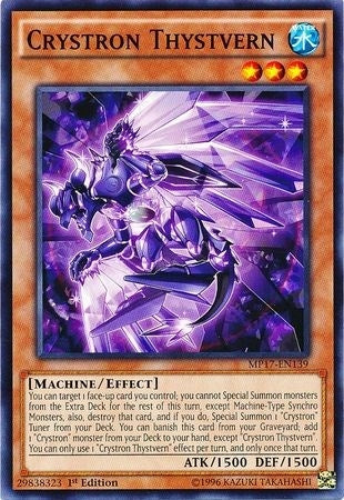 Crystron Thystvern (17139) (MP17) - YuGiOh Single
