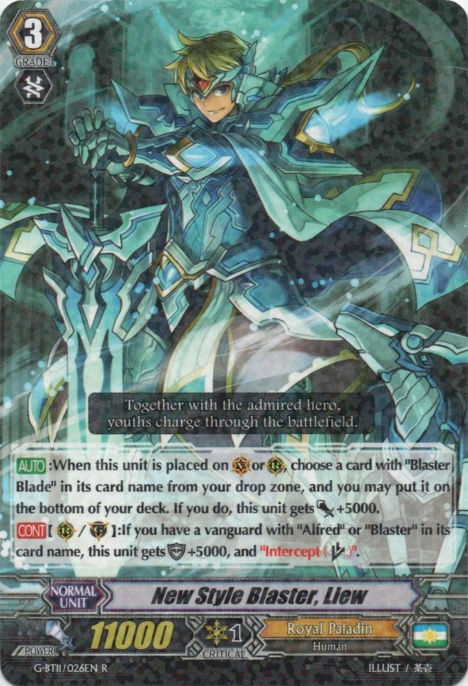 New Style Blaster Llew (11026) [G-BT11] - Cardfight Vanguard Single