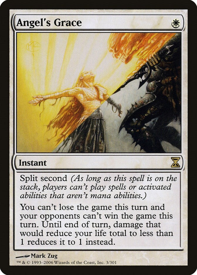 Angel’s Grace (3) [TSP] - MTG Single