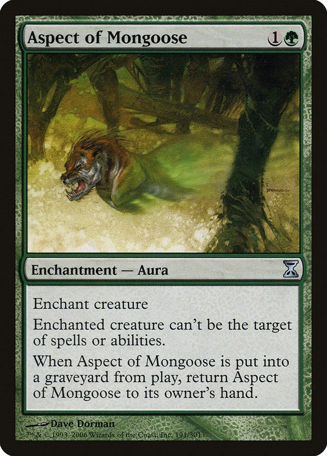 Aspect of Mongoose (191) [TSP] - MTG Single