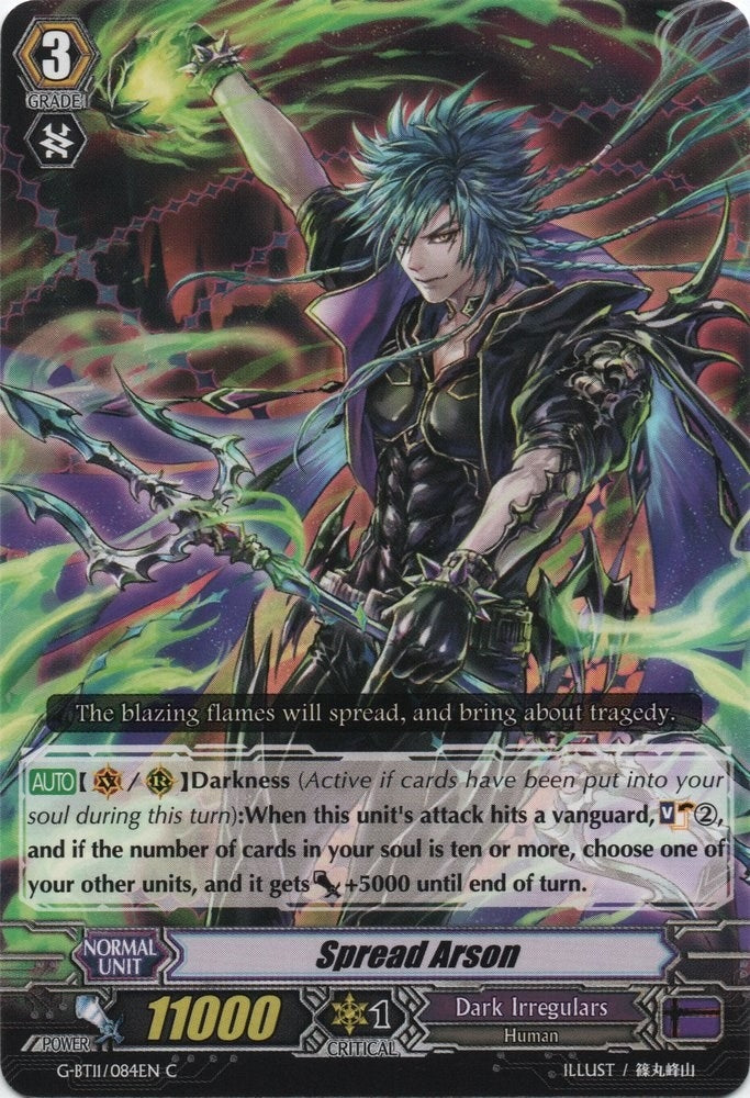 Spread Arson (11084) [G-BT11] - Cardfight Vanguard Single
