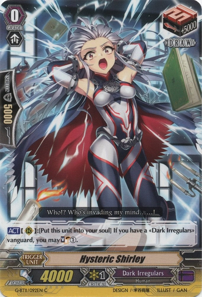 Hysteric Shirley (11092) [G-BT11] - Cardfight Vanguard Single