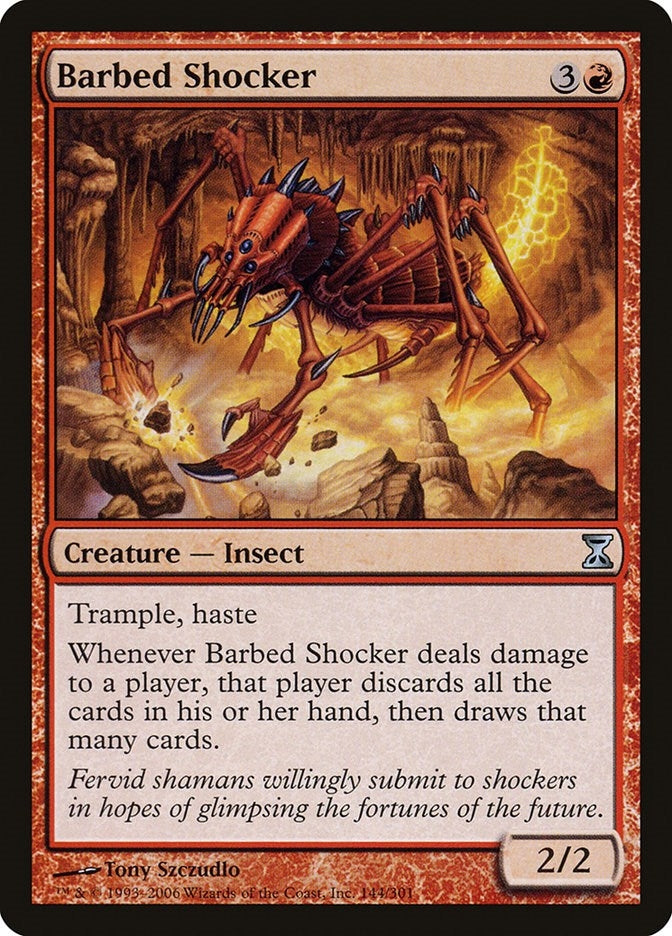 Barbed Shocker (144) [TSP] - MTG Single