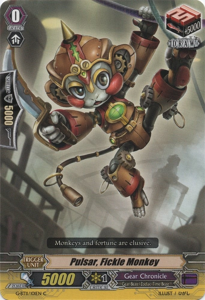 Pulsar Fickle Monkey (11101) [G-BT11] - Cardfight Vanguard Single