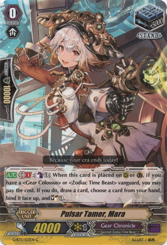Pulsar Tamer Mara (11103) [G-BT11] - Cardfight Vanguard Single