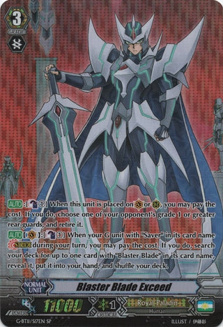Blaster Blade Exceed (SP) (1117) [G-BT11] - Cardfight Vanguard Single