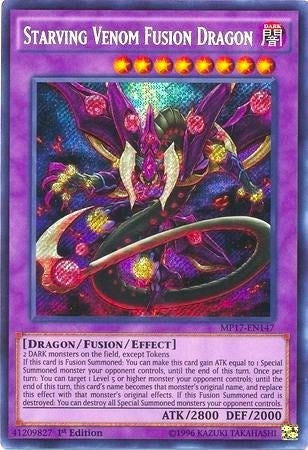 Starving Venom Fusion Dragon (17147) (MP17) - YuGiOh Single