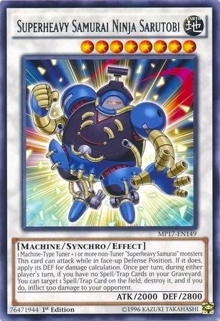 Superheavy Samurai Ninja Sarutobi (17149) (MP17) - YuGiOh Single