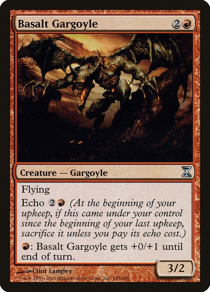 Basalt Gargoyle (145) [TSP] - MTG Single
