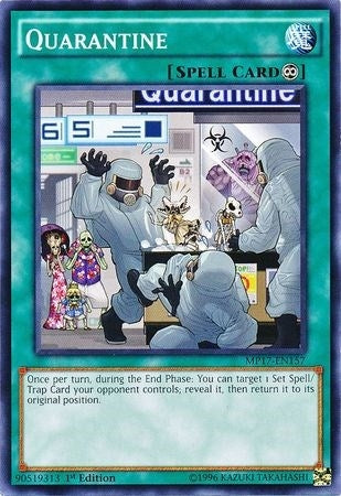 Quarantine (17157) (MP17) - YuGiOh Single