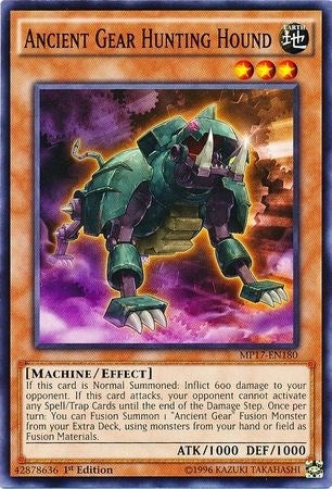 Ancient Gear Hunting Hound (17180) (MP17) - YuGiOh Single