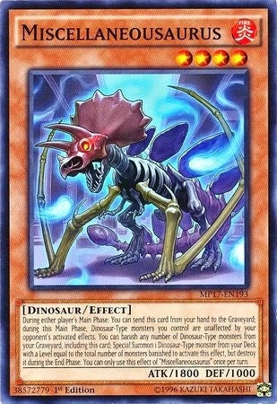 Miscellaneousaurus (17193) (MP17) - YuGiOh Single