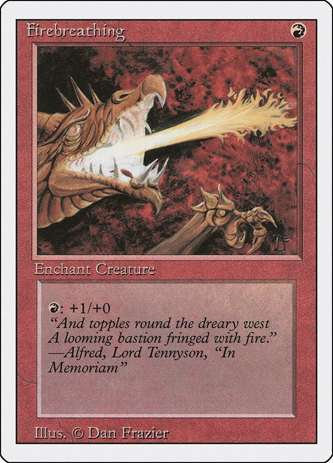 Firebreathing [3ED] - MTG Single