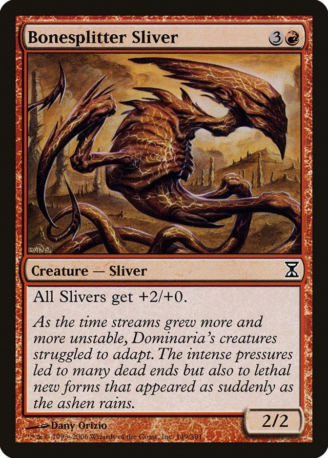 Bonesplitter Sliver (149) [TSP] - MTG Single