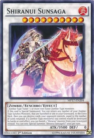 Shiranui Sunsaga (17204) (MP17) - YuGiOh Single