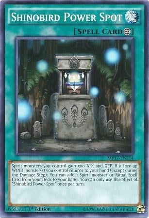 Shinobird Power Spot (17214) (MP17) - YuGiOh Single