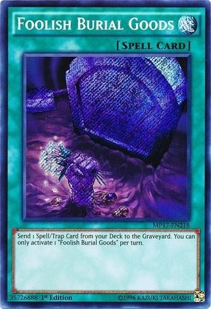 Foolish Burial Goods (17218) (MP17) - YuGiOh Single