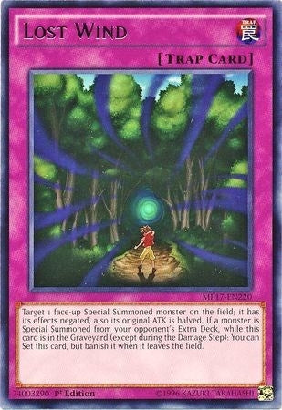 Lost Wind (17220) (MP17) - YuGiOh Single