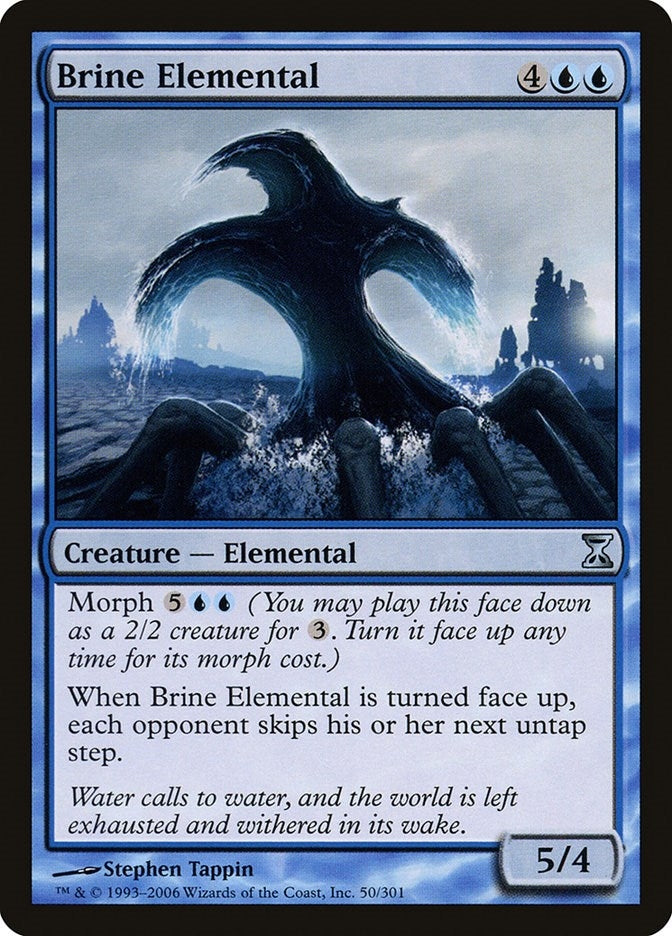 Brine Elemental (50) [TSP] - MTG Single