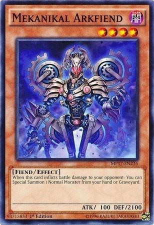 Mekanikal Arkfiend (17236) (MP17) - YuGiOh Single