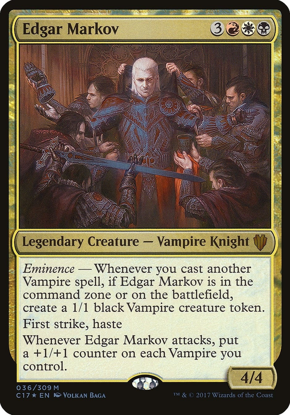 Edgar Markov (Commander 2017) (36) [OVER] - MTG Single
