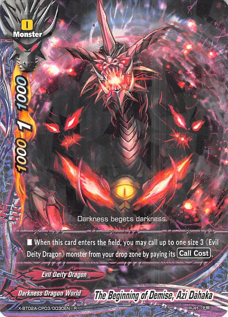 The Beginning of Demise Azi Dahaka (2030030) [X-BT02A] - Future Card BuddyFight Single