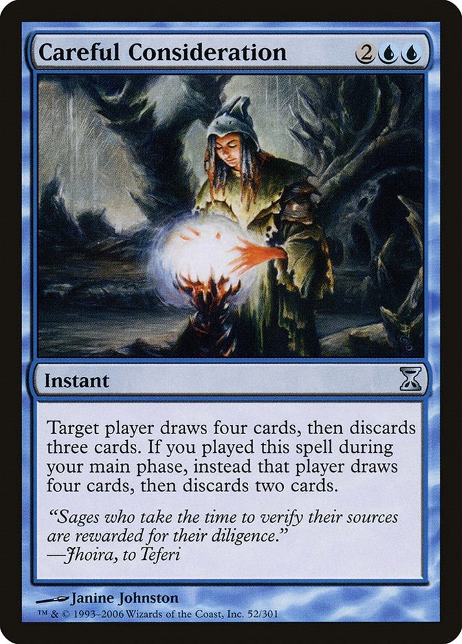 Careful Consideration (52) [TSP] - MTG Single