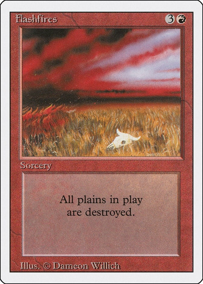 Flashfires [3ED] - MTG Single