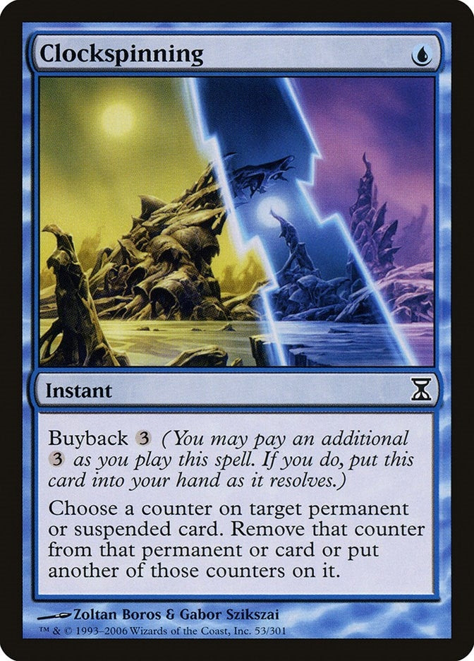 Clockspinning (53) [TSP] - MTG Single