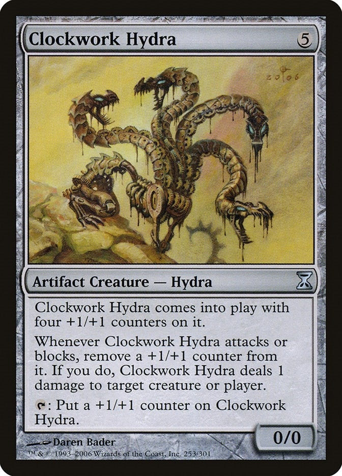 Clockwork Hydra (253) [TSP] - MTG Single