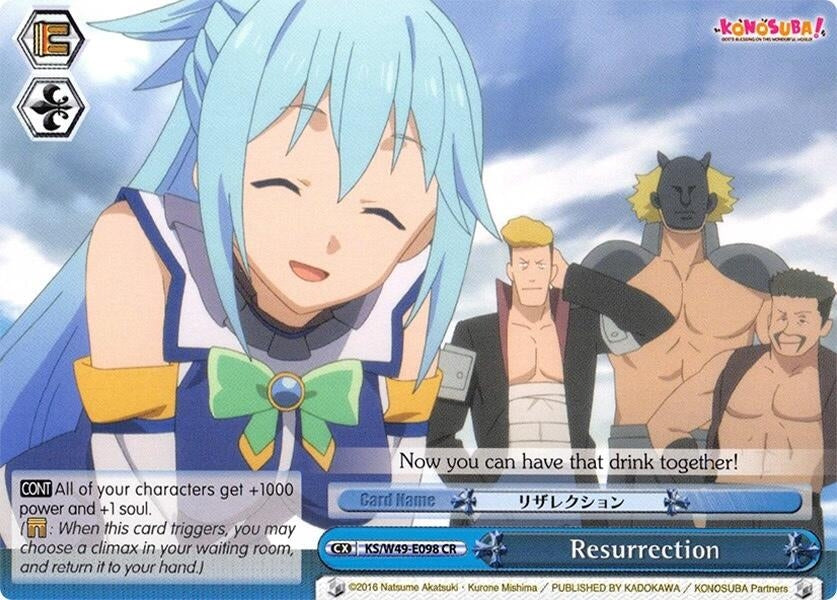 Resurrection (49098) [KS/W49] - Weiss Schwarz Single