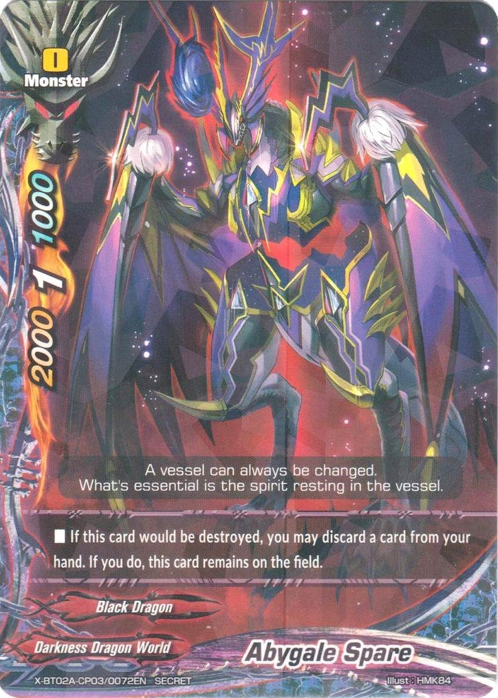 Abygale Spare (Secret R Foil) (2030072) [X-BT02A] - Future Card BuddyFight Single