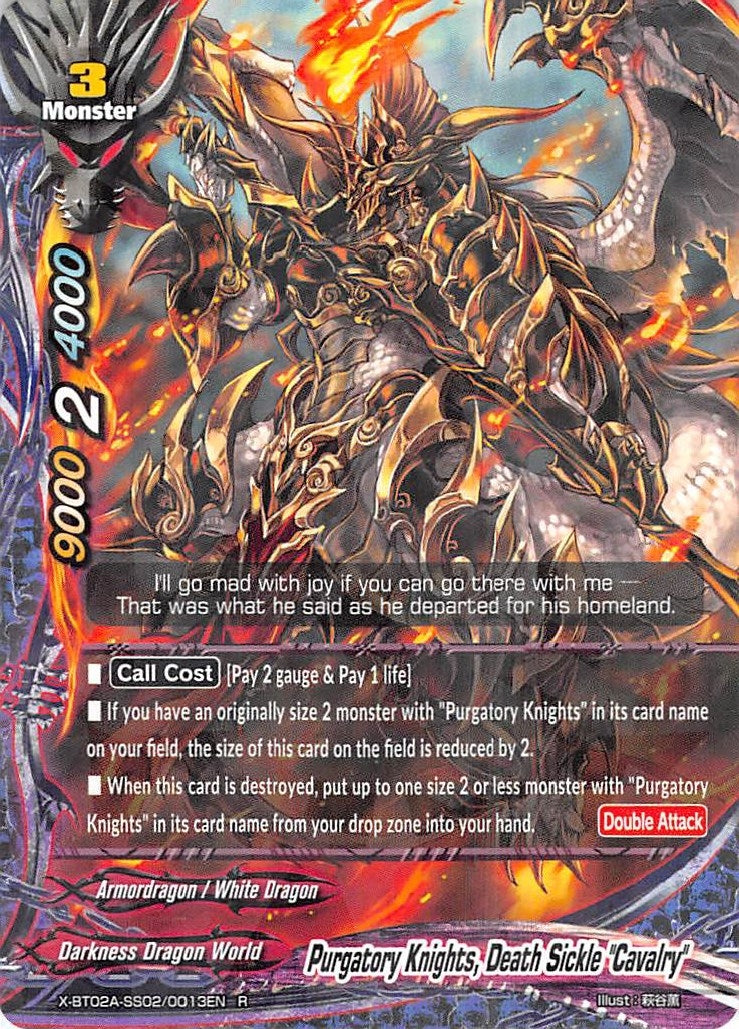 Purgatory Knights Death Sickle ’Cavalry’ (2020013) [X-BT02A] - Future Card BuddyFight Single