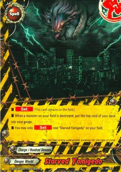 Starved Yamigedo (2010027) [X-BT02A] - Future Card BuddyFight Single